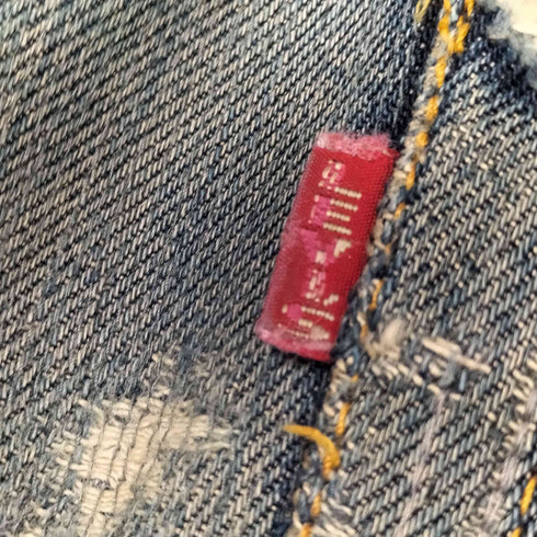 リーバイス Levis 97年製 USA製 復刻501XXデニムパンツ ボタン裏555 メンズ 32/36